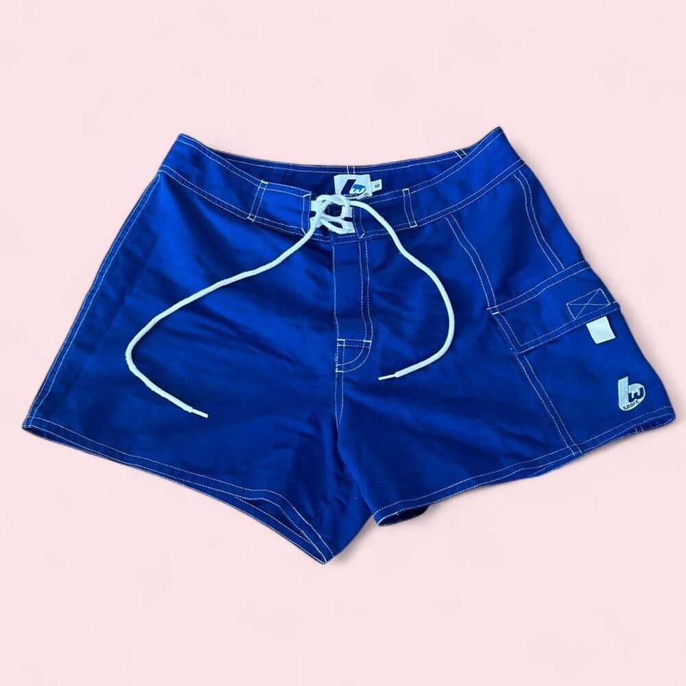 VTG BW Sport Woman’s Y2K Surf Swim Shorts